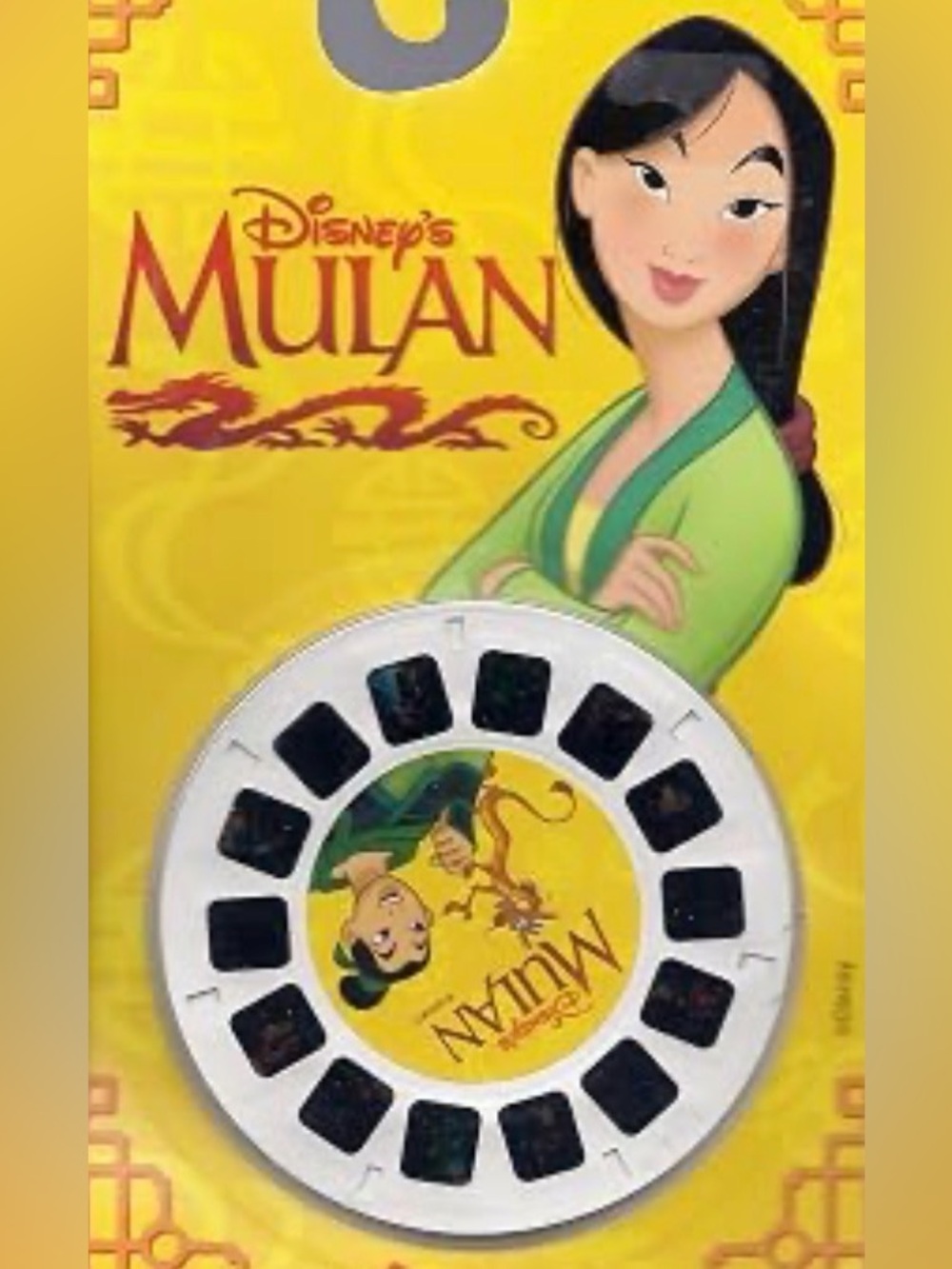 Disney’s Vintage Mulan View-Master 3-D Reel Pack